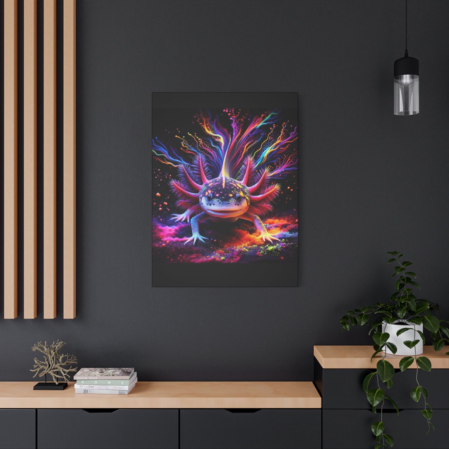 Axolotl Luma - Le compagnon aquatique coloré