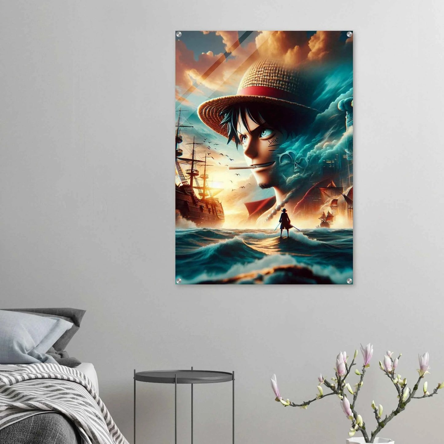 Luffy entre ciel et mer -