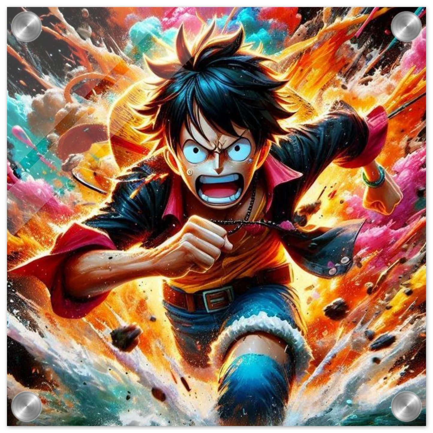 Luffy Art Pop -