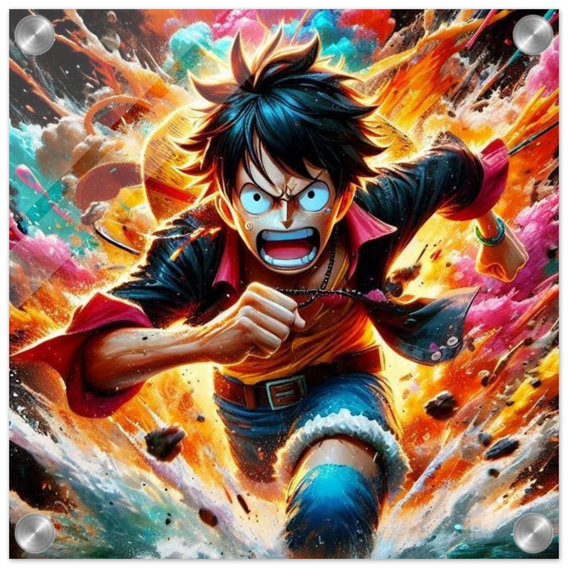 Luffy Art Pop -