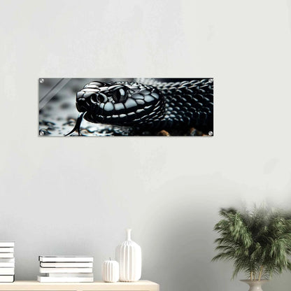 Serpent Acrylique - Élégance et Originalité pour Votre Décoration