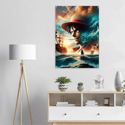 Luffy entre ciel et mer -