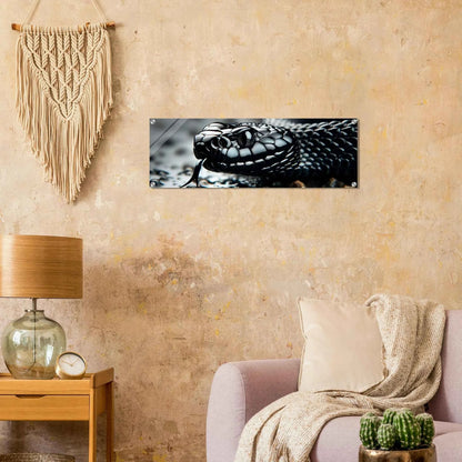 Serpent Acrylique - Élégance et Originalité pour Votre Décoration