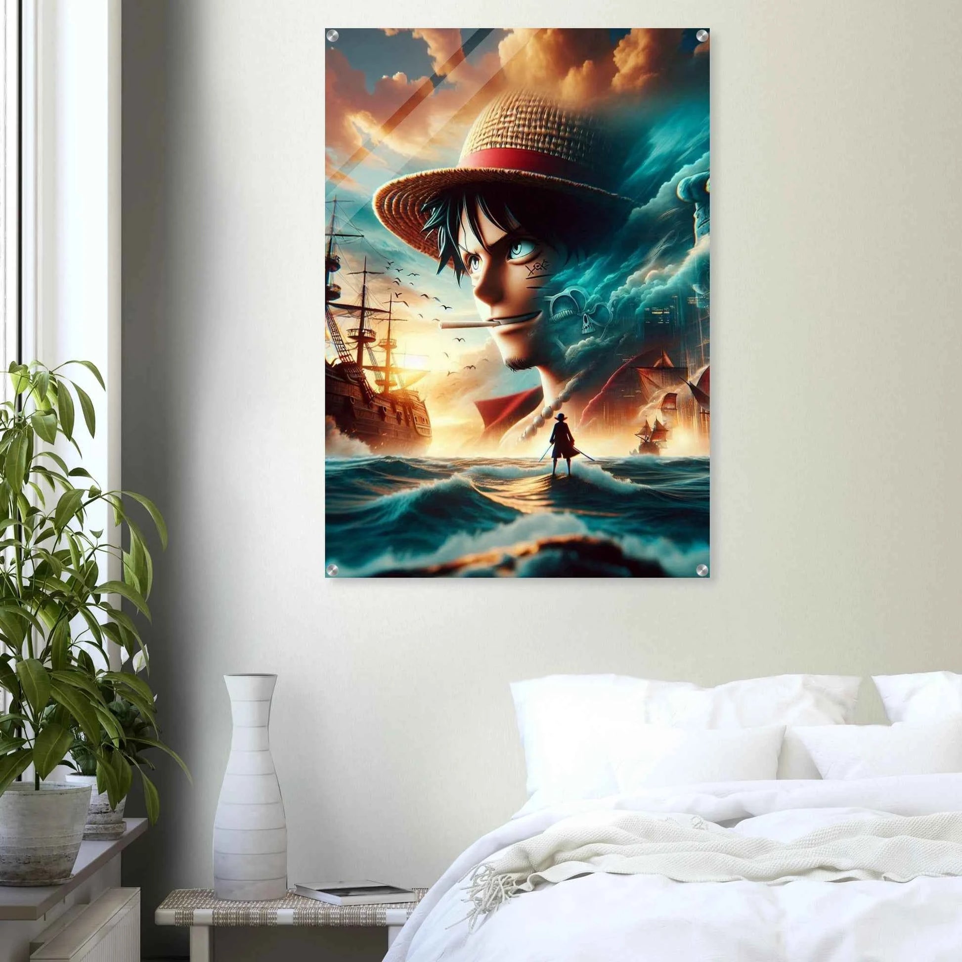 Luffy entre ciel et mer -